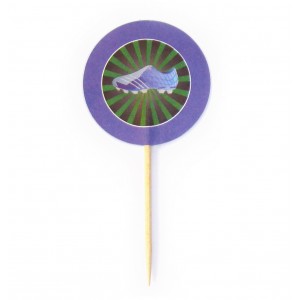 Pins Futebol (chuteira azul) - 10uni.