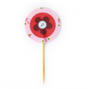 Pins Fru-Fru (Flor) - 10uni.