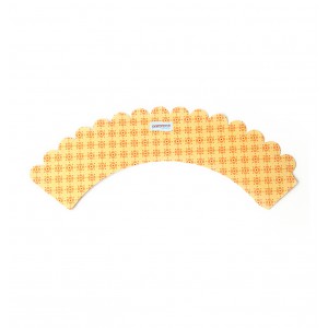 Wrappers de cupcake Fru-Fru (laranja) - 12uni.