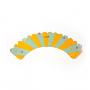 Wrappers de cupcake Circo (estampa 4) - 12uni.