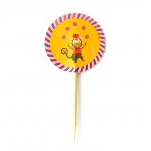 Pins Circo (macaco) - 10uni.