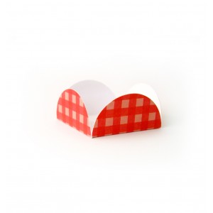 Forminhas para doces Fazendinha (xadrez 1) - 20uni.