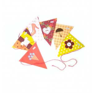 Bandeirinhas de papel Fru-Fru