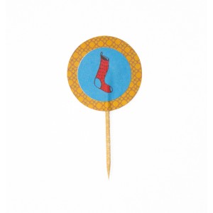 Pins Pijama (meia) - 10uni.