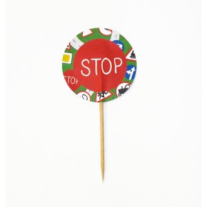 Pins Carros (stop) - 10uni.