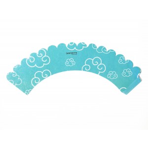 Wrappers de cupcake Pijama (nuvens) - 12uni.