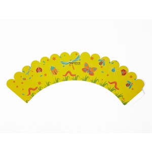 Wrappers de cupcake Jardim (jardim) - 12uni.