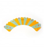 Wrappers de cupcake Circo (estampa 4) - 12uni.